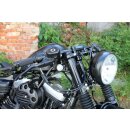 Gabel Cover Abdeckung Set Schwarz für Harley XL...