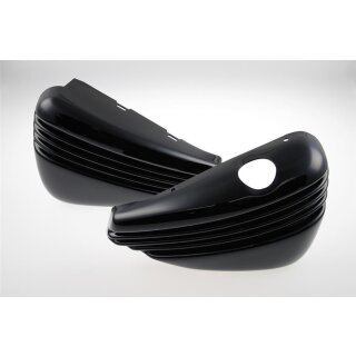 Seitendeckel Cover Set schwarz für Harley XL Sportster Bobber 14-22