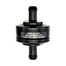 Golan Super mini fuel filter 5/16" (8 mm). Black...