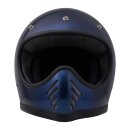 DMD SEVENTY FIVE FULLFACE HELMET METALLIC BLUE