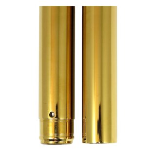 CC Eng. 41mm fork tubes, TNC gold. 20-1/4" OAL