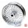 Radial 48 fat spoke rear wheel 3.50 x 16 chrome