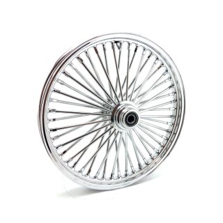 Radial 48 fat spoke front wheel 2.15 x 21 SF chrome