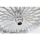 Radial 48 fat spoke front wheel 2.15 x 21 SF chrome