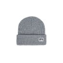 BRIXTON LANGLEY WAFFLE BEANIE LIGHT HEATHER GREY