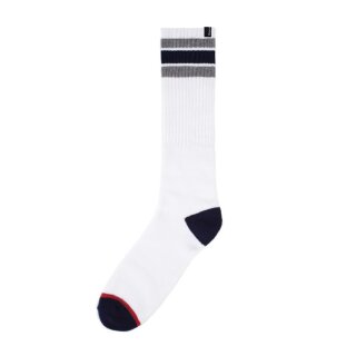 BRIXTON ALAMEDA SOCK WHITE/NAVY