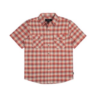 BRIXTON SCRIPT SHORTSLEEVE FLANNEL