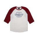 BRIXTON CONCORD 3/4 SLEEVE T-SHIRT OFF WHITE