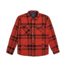 BRIXTON DURHAM LONGSLEEVE FLANNEL RUST