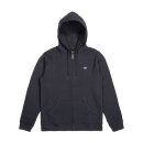 BRIXTON TRIG HOODIE ZIP FLEECE BLACK