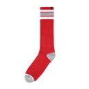 BRIXTON ALAMEDA SOCK DARK RED/HEATHER GREY