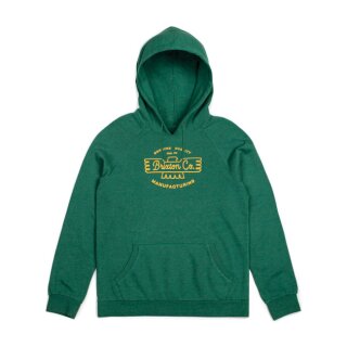BRIXTON CONCORD HOODIE FLEECE HEATHER FOREST