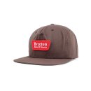 BRIXTON COMPRESSOR SNAPBACK BROWN