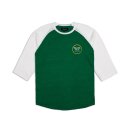 BRIXTON WHEELER 3/4 SLEEVE T-SHIRT HEATHER FOREST