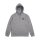 BRIXTON MERCED HOODIE FLEECE HEATHER GREY