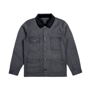 BRIXTON SILAS JACKET CHARCOAL