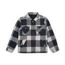 BRIXTON CASBURN JACKET CHARCOAL/BONE WHITE