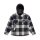 BRIXTON CASBURN JACKET CHARCOAL/BONE WHITE