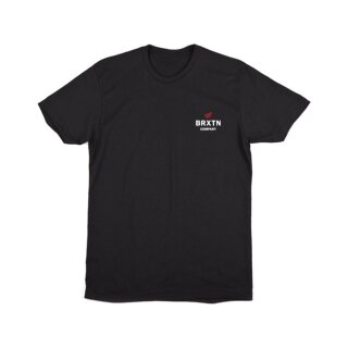 BRIXTON PEABODY SHORTSLEEVE T-SHIRT BLACK