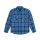 BRIXTON BOWERY LONGSLEEVE FLANNEL BLUE/NAVY