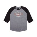 BRIXTON CONCORD 3/4 SLEEVE T-SHIRT