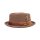 BRIXTON STOUT PORK PIE FEDORA CAMEL