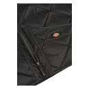 DICKIES DIAMOND QUILTED VEST BLACK