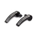 NESS BILLET SADDLEBAG LEVERS BEVELED