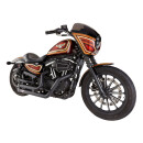 Arlen Ness Monster Sucker Beveled Luftfilter schwarz für Harley XL Sportster 88-21