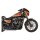 Arlen Ness Monster Sucker Luftfilter Kit schwarz für Harley XL Sportster 91-21