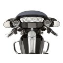NESS INNER FAIRING GAUGE TRIM DEEP CUT CHROME