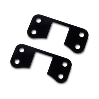 Arlen Ness, 21" front fender lift brackets. Black