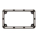 NESS BILLET ALU LICENSE PLATE FRAME SLOT TRACK