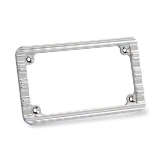NESS BILLET ALU LICENSE PLATE FRAME 10-GAUGE