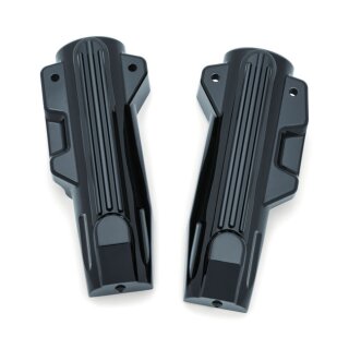 Kuryakyn lower fork covers, gloss black