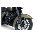 Kuryakyn lower fork covers, gloss black