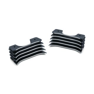 Kuryakyn Spark plug covers black/machined