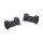 Kuryakyn Spark plug covers black/machined