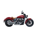 CRUSHER MAVERICK SLIP-ON INDIAN SCOUT CHROME