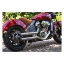 CRUSHER MAVERICK SLIP-ON INDIAN SCOUT CHROME