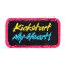Biltwell KSMH patch - yellow/black/blue/pink