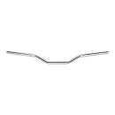 Biltwell 7/8" tracker mid handlebar, chrome