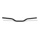 Biltwell, 1" tracker mid handlebar. Black