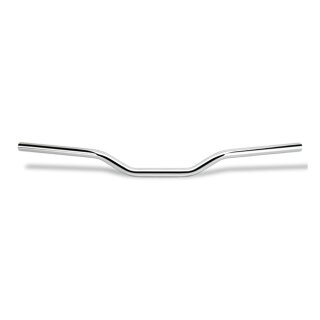 Biltwell, 1" tracker mid handlebar. Chrome