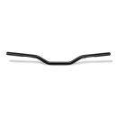 Biltwell 1" tracker mid handlebar, black