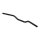 Biltwell 1" tracker mid handlebar, black