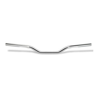 Biltwell 1" tracker mid handlebar chrome