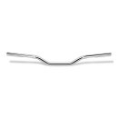 Biltwell 1" tracker mid handlebar chrome