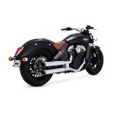 V&H 3" (7.62cm) Twin Slash slip-on mufflers