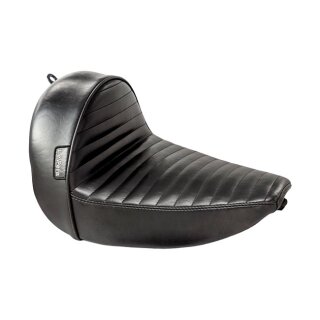 LePera, Stubs Cafe solo seat. Black, pleated